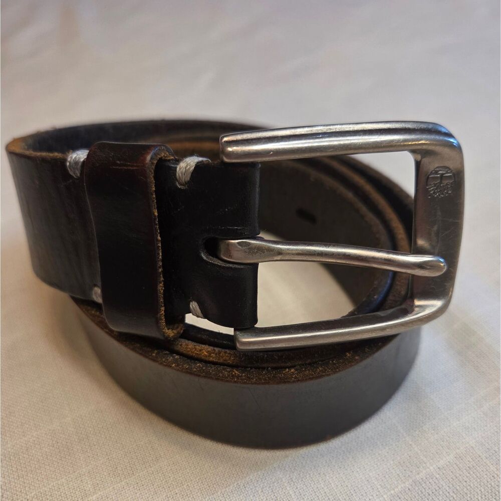 Timberland Brown Leather Belt